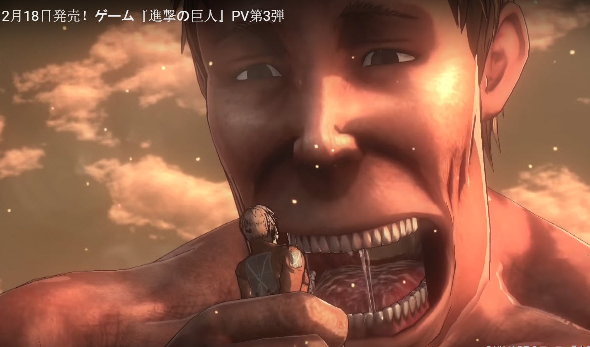 มาแล้วตัวอย่างใหม่เกม ผ่าพิภพไททัน “Attack on Titan” บน PS4